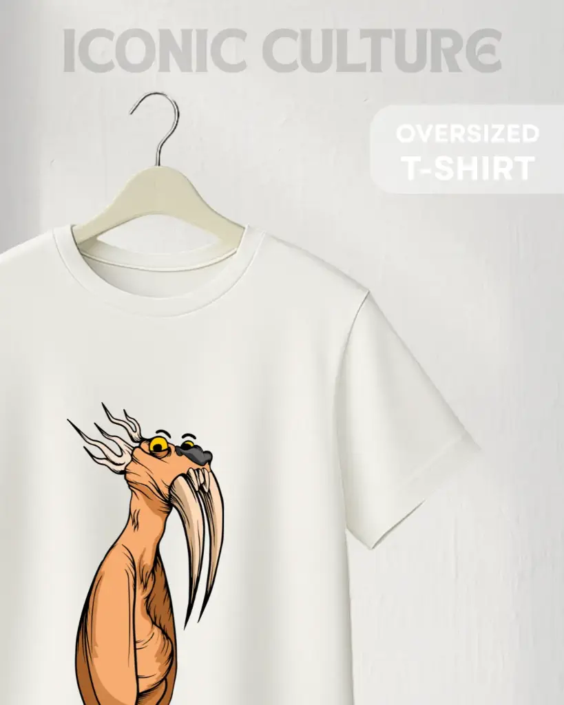SABRETOOTH BEAVER DEER | PREMIUM OVERSIZED T-shirt