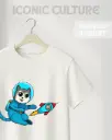 CAT ASTRO HELMET | PREMIUM OVERSIZED T-shirt