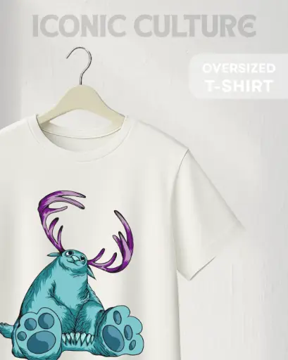 SCARY MONSTER | PREMIUM OVERSIZED T-shirt