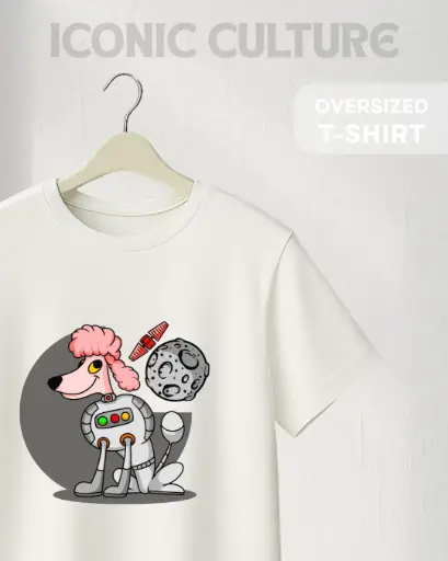 SPACE DOG | PREMIUM OVERSIZED T-shirt