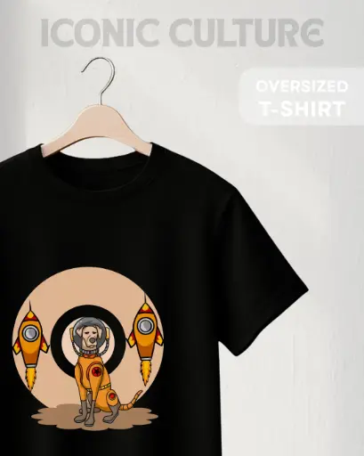 DOG ON A MISSION | PREMIUM OVERSIZED T-shirt